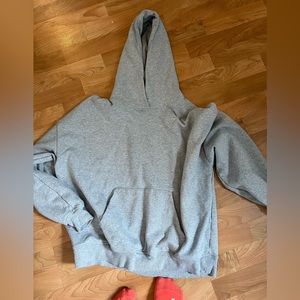 Light gray Gymshark hoodie